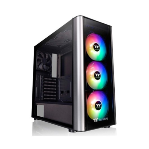 Thermaltake Level 20 MT ARGB Midi Tower Negro, Plata - Caja Ordenador