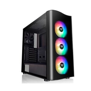 Thermaltake View 23 TG ARGB Midi Tower Negro - Caja Ordenador