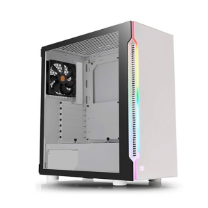 Thermaltake H200 TG Snow RGB Midi Tower Blanco - Caja Ordenador