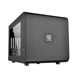 Thermaltake Core V21 Cubo Negro - Caja Ordenador - Caja Ordenador