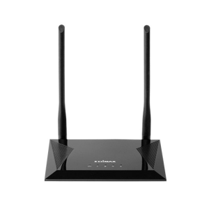 Edimax N300 Ethernet rápido Banda única (2,4 GHz) Negro - Router