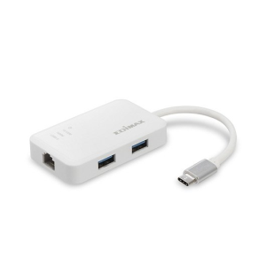 Edimax EU-4308 hub de interfaz USB 3.2 Gen 1 (3.1 Gen 1) Type-C 5000 Mbit/s Blanco
