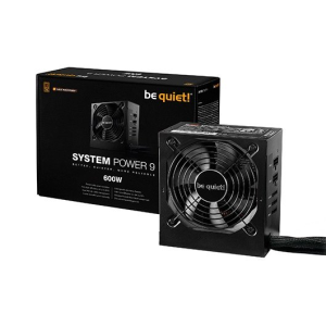 be quiet! System Power 9 600W CM 20+4 pin ATX Negro - Fuente Alimentacion