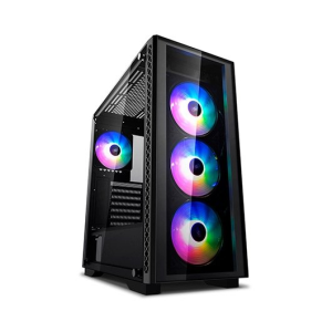 DeepCool DP-ATX-MATREXX50-AR-4F-NE Midi Tower Negro - Caja Ordenador