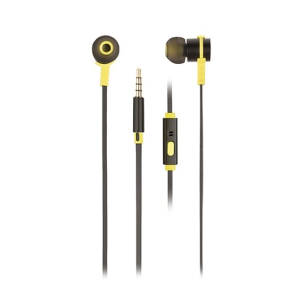 NGS Cross Rally Auriculares Dentro de oído Conector de 3,5 mm Negro, Amarillo
