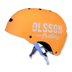 CASCO OLSSON TALLA S/M ADULTO NARANJA