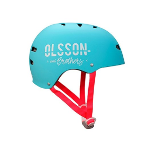 CASCO OLSSON TALLA S/M NIÑO AZUL