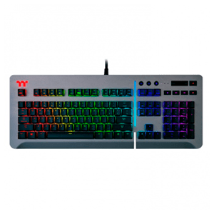 TECLADO MECANICO THERMALTAKE LEVEL 20 RGB TITANIO TECLADO MECANICO THERMALTAKE LEVEL 20 RGB TITANIO