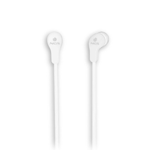 NGS Cross Skip In Ear 3,5 mm Blanco - Auriculares