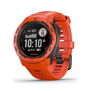 Garmin Instinct Solar Rojo - Reloj Inteligente