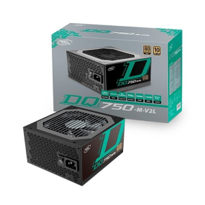 DeepCool DQ750-M-V2L 750 W 20+4 pin ATX Negro - Fuente Alimentacion