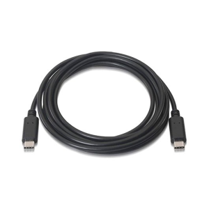 AISENS A107-0056 cable USB 1 m USB 2.0 USB C Negro