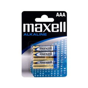 Maxell Battery Alkaline LR-03 AAA 4-Pack Batería de un solo uso Alcalino