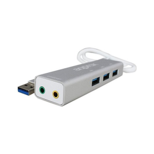 Approx APPUSB51HUB 5.1 canales USB - Tarjeta Sonido