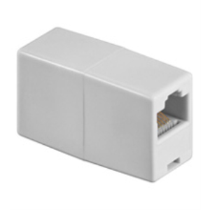 Goobay RJ-45 Adapter Blanco - Adaptador