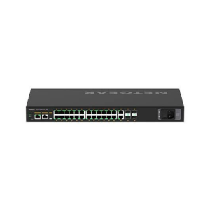 Netgear GSM4230P-100EUS switch Gestionado Gigabit Ethernet (10/100/1000) Energía sobre Ethernet (PoE) 1U Negro