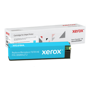 Xerox Cartucho PageWide de Alto rendimiento Cian Everyday, HP F6T81AE equivalente de , 7000 páginas