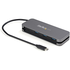 StarTech.com HB30CM3A1CB hub de interfaz USB 3.2 Gen 1 (3.1 Gen 1) Type-C 5000 Mbit/s Negro, Gris