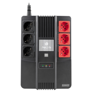 NGS Fortress Bunker 600VA 350W 6 salidas AC - SAI