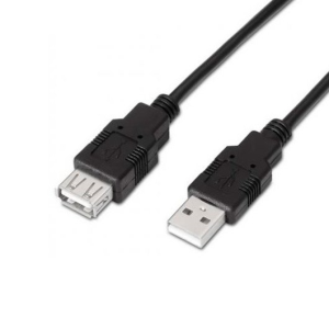 AISENS A101-0017 USB 2.0 USB A 3m Negro - Cable