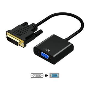 Aisens Conversor DVI-D A VGA, 24+1/M-HDB15/H 10cm Negro - Cable Aisens Conversor DVI-D A VGA, 24+1/M-HDB15/H 10cm Negro - Cable