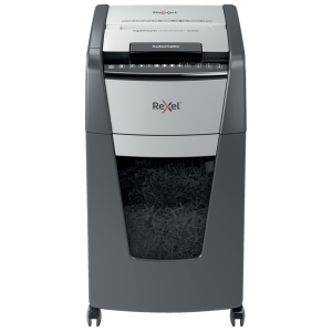 Rexel Optimum Auto+ 300X triturador de papel Microcorte Negro, Gris