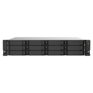 QNAP TS-1273AU-RP-8G servidor de almacenamiento NAS Bastidor (2U) Ethernet Negro, Gris V1500B