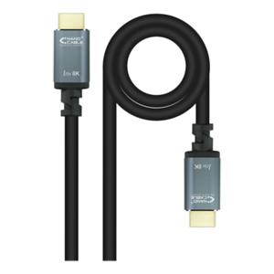 TooQ 10.15.8002 HDMI tipo A 2m Negro - Cable