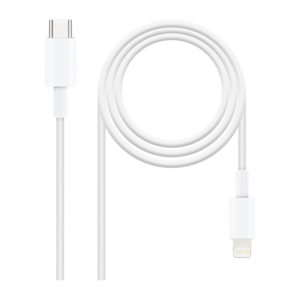 TooQ 10.10.0601 cable de conector Lightning 1 m Blanco TooQ 10.10.0601 cable de conector Lightning 1 m Blanco