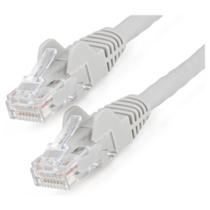 StarTech.com N6LPATCH3MGR cable de red Gris 3 m Cat6 U/UTP (UTP)