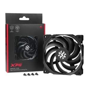 Adata XPG Vento 120 PWM Silence 12cm Negro - Ventilador