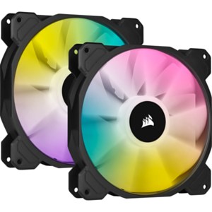 Corsair SP140 RGB Ellite 14cm Negro Pack 2 Uds - Ventilador