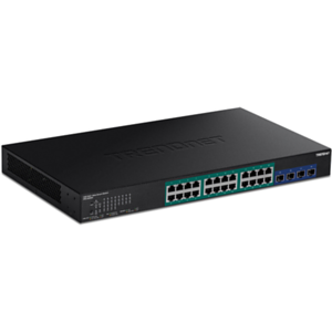 Trendnet TPE-30284 switch Gestionado L2/L4 Gigabit Ethernet (10/100/1000) Energía sobre Ethernet (PoE) 1U Negro