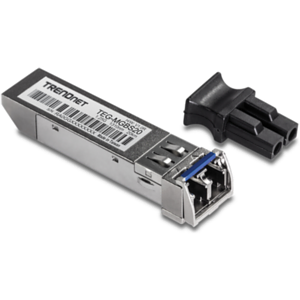 Trendnet TEG-MGBS20 convertidor de medio 1250 Mbit/s 1310 nm Monomodo Negro, Acero inoxidable