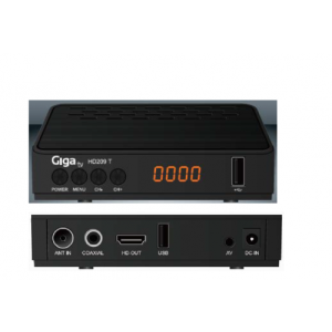 Giga TV HD209 TDT HD Y SD-HDMI 14-USBX2 - Sintonizador Giga TV HD209 TDT HD Y SD-HDMI 14-USBX2 - Sintonizador