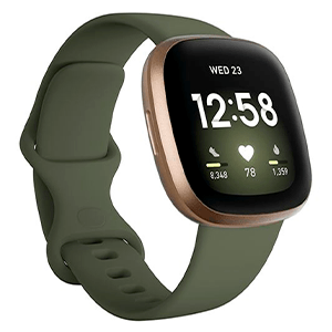 Fitbit Versa 3 GPS Oro Oliva - Reloj Inteligente para Electronica en GAME.es