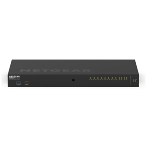 Netgear M4250-10G2XF-PoE++ Gestionado L2/L3 Gigabit Ethernet (10/100/1000) Energía sobre Ethernet (PoE) 1U Negro