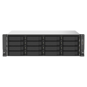 QNAP TS-1673AU-RP-16G Bastidor (3U) Ethernet Negro - NAS