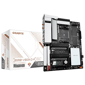 Gigabyte B550 VISION D-P (rev. 1.0) AMD B550 Zócalo AM4 ATX - Placa Base