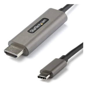 Discreto Correlación Susurro StarTech.com Cable 1m USB C a HDMI 4K de 60Hz con HDR10 - Adaptador de  Vídeo USB Tipo C a HDMI 2.0b Ultra HD 4K - Convertidor US. Smartphone:  GAME.es