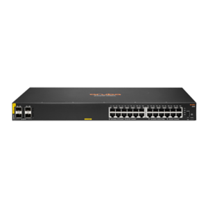 HPE Aruba Networking CX 6100 24G Class4 PoE 4SFP+ 370W Switch