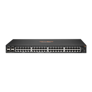 Hewlett Packard Enterprise Aruba 6100 48G 4SFP+ Gestionado L3 Gigabit Ethernet (10/100/1000) 1U Negro