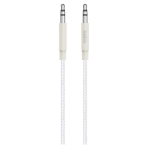 Belkin AV10164BT04-WHT cable de audio 1,2 m 3,5mm Blanco