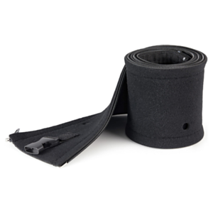 StarTech.com Manga de 1m de Neopreno con Cremallera para Gestión de Cableado - con 3cm de Diámetro - para Administración de Cabl