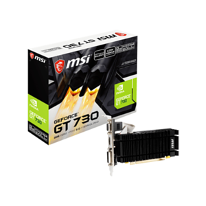 MSI GeForce GT 730 2GB GDDR3 - Tarjeta Grafica