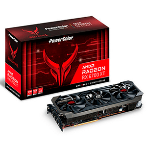 PowerColor Red Devil Radeon RX 6700XT 12GB GDDR6 - Tarjeta Grafica