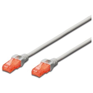 Ewent EW-6U-100 cable de red Gris 10 m Cat6 U/UTP (UTP)
