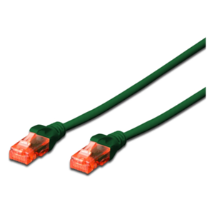 Ewent EW-6U-050 Cat6 5m Verde - Cable Red