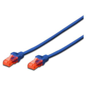 Ewent EW-6U-020 Cat6 U/UTP Azul 2m - Cable Red