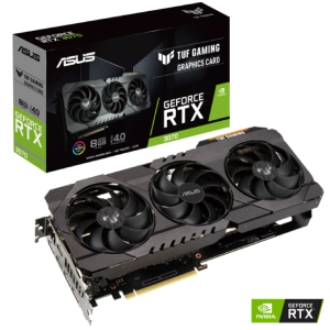 ASUS TUF Gaming GeForce RTX 3070 8GB GDDR6 - Tarjeta Grafica Gaming